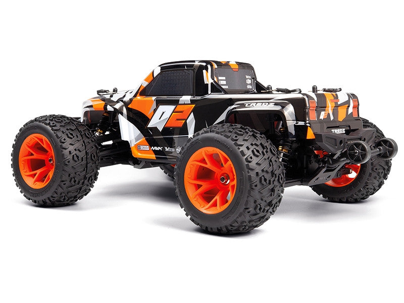 Maverick Quantum 2 MT 4x4 charbon 1/10 - 150401 orange - Breizh Modélisme.