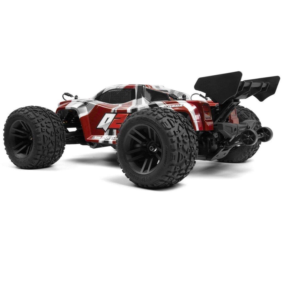 Maverick Quantum2 XT Flux brushless stadium truck 1/10 Rouge - MV150407 - Breizh Modélisme.