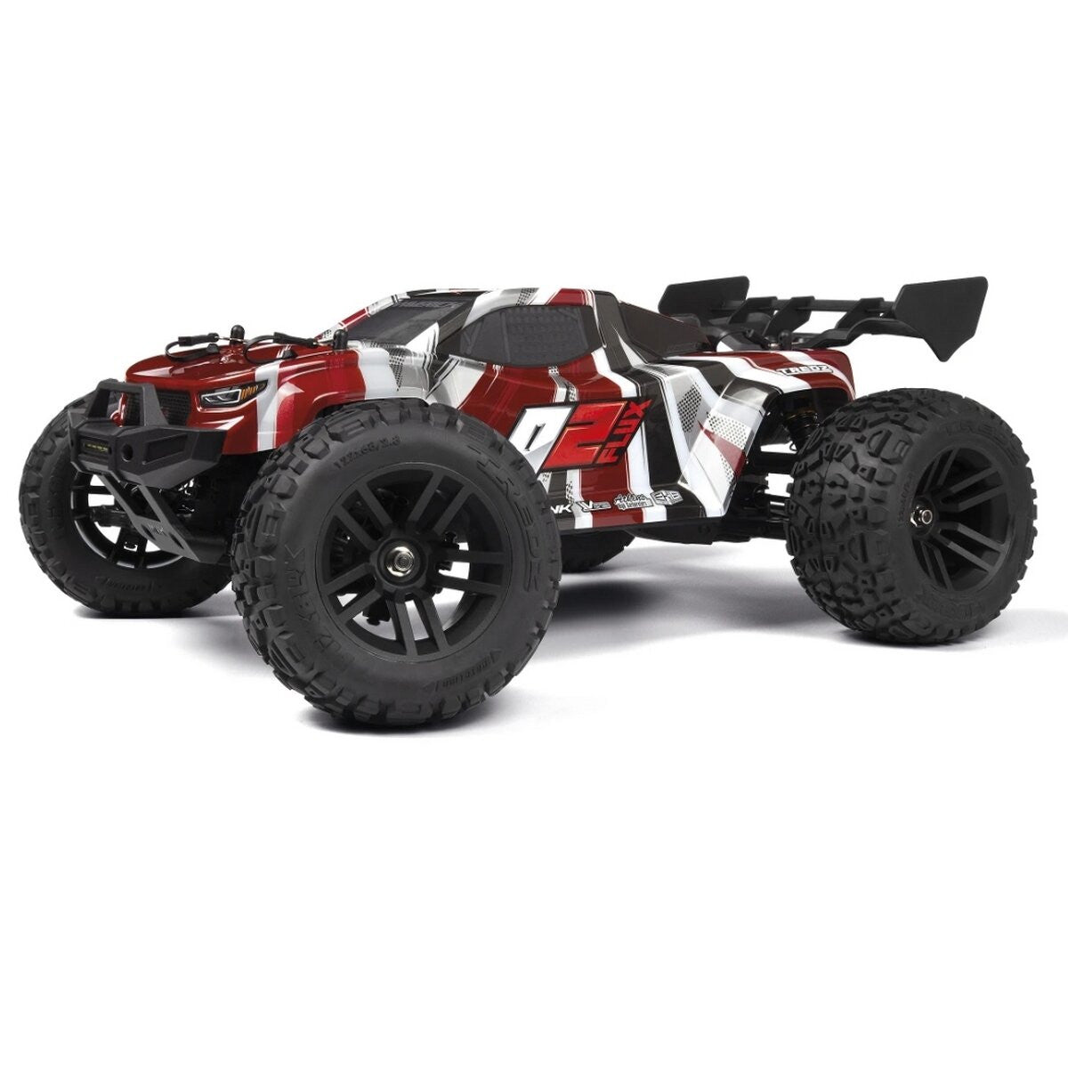 Maverick Quantum2 XT Flux brushless stadium truck 1/10 Rouge - MV150407 - Breizh Modélisme.