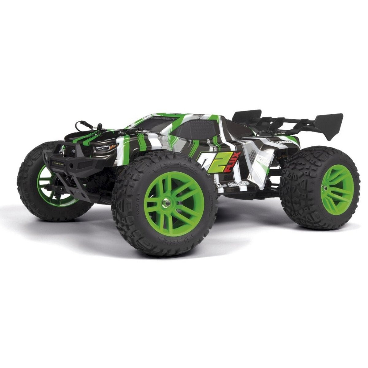 Maverick Quantum2 XT Flux brushless stadium truck 1/10 vert - MV150408 - Breizh Modélisme.