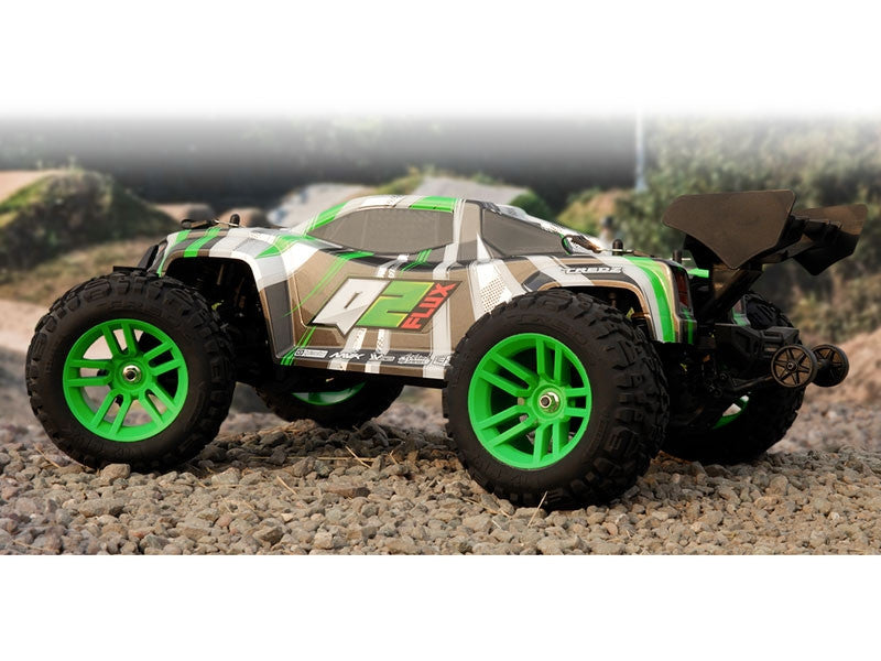 Maverick Quantum2 XT Flux brushless stadium truck 1/10 vert - MV150408 - Breizh Modélisme.