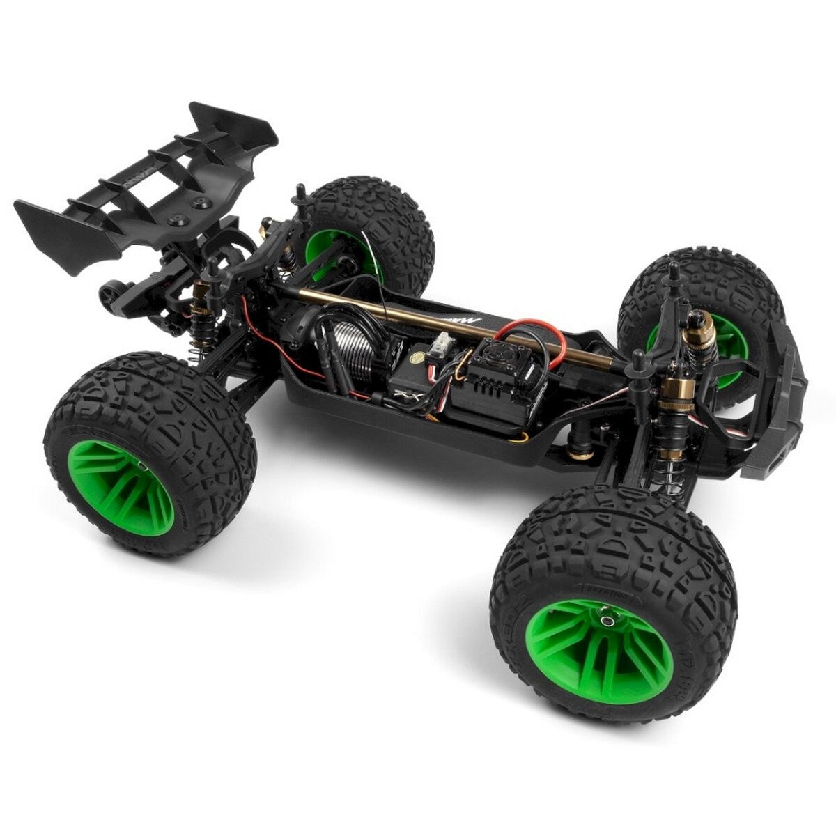 Maverick Quantum2 XT Flux brushless stadium truck 1/10 vert - MV150408 - Breizh Modélisme.