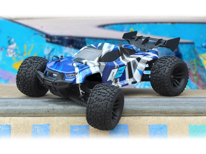 Maverick RC Quantum2 XT stadium truck 1/10 bleu - MV150402 - Breizh Modélisme.