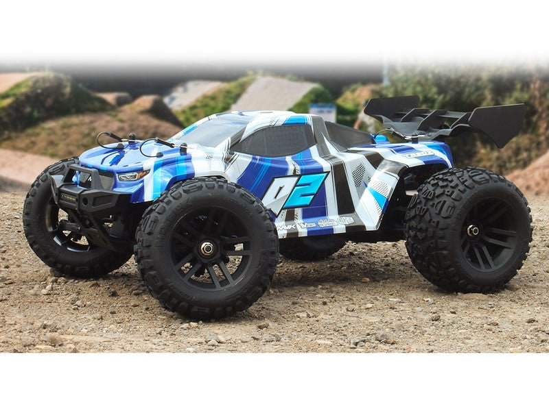 Maverick RC Quantum2 XT stadium truck 1/10 bleu - MV150402 - Breizh Modélisme.