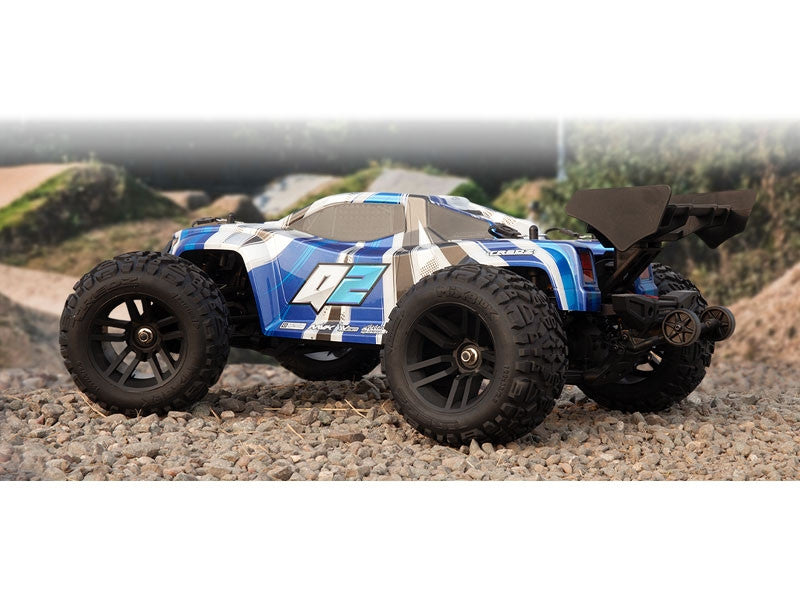 Maverick RC Quantum2 XT stadium truck 1/10 bleu - MV150402 - Breizh Modélisme.