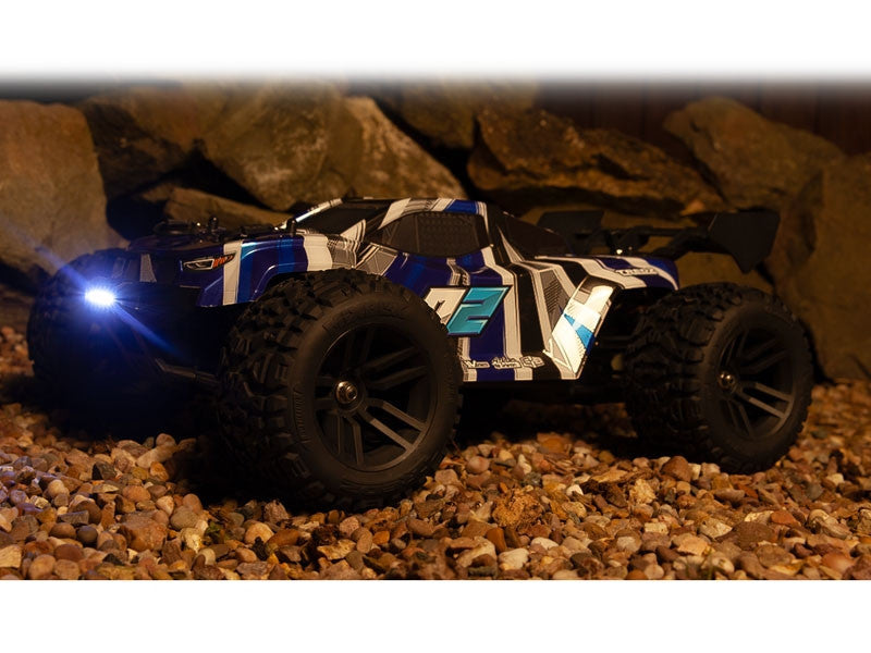 Maverick RC Quantum2 XT stadium truck 1/10 bleu - MV150402 - Breizh Modélisme.