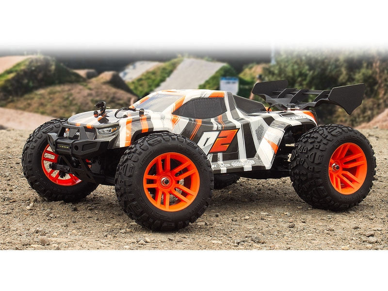 Maverick RC Quantum2 XT stadium truck 1/10 Orange - MV150403 - Breizh Modélisme.