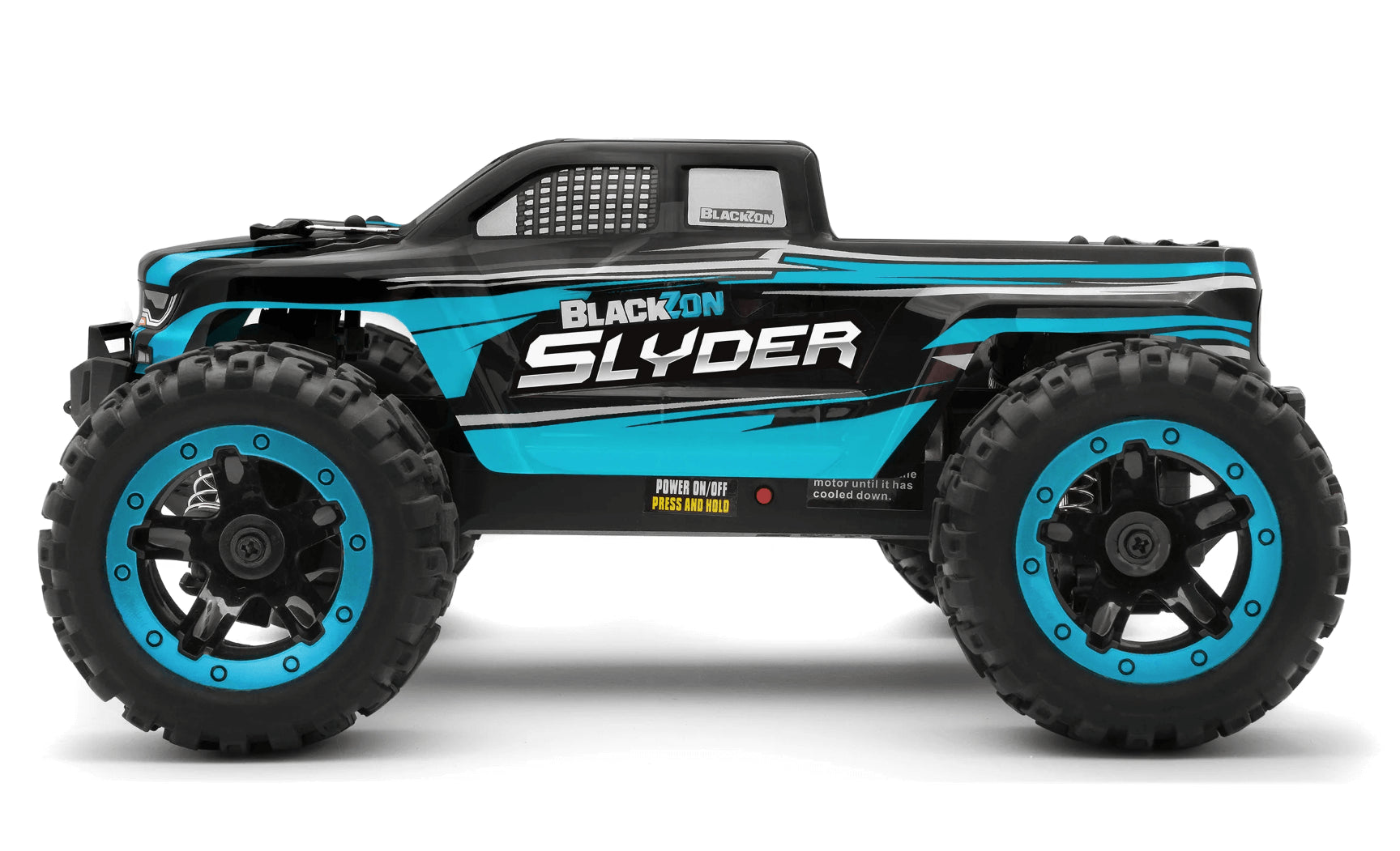 Monster Truck télécommandé 4WD Blackzon Slyder 1/16 RTR - 540104 - Breizh Modélisme.