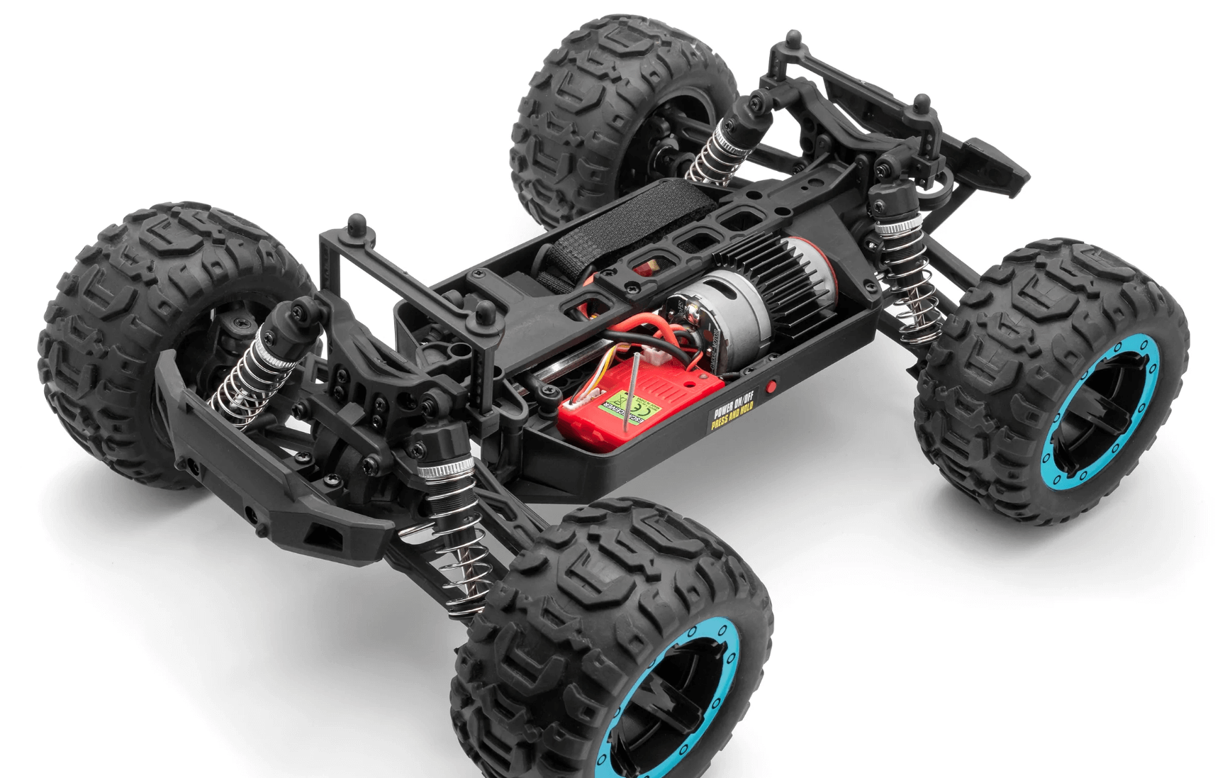 Monster Truck télécommandé 4WD Blackzon Slyder 1/16 RTR - 540104 - Breizh Modélisme.