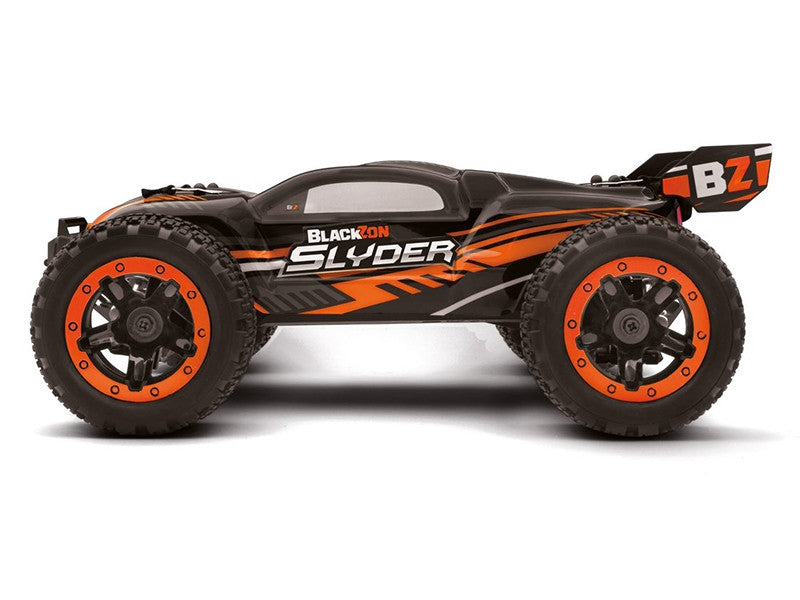 Truggy télécommandé 4WD Blackzon Slyder orange 1/16 RTR - 540097 - Breizh Modélisme.