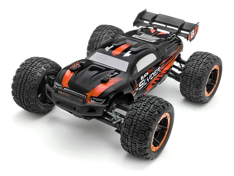 Truggy télécommandé 4WD Blackzon Slyder orange 1/16 RTR - 540097 - Breizh Modélisme.