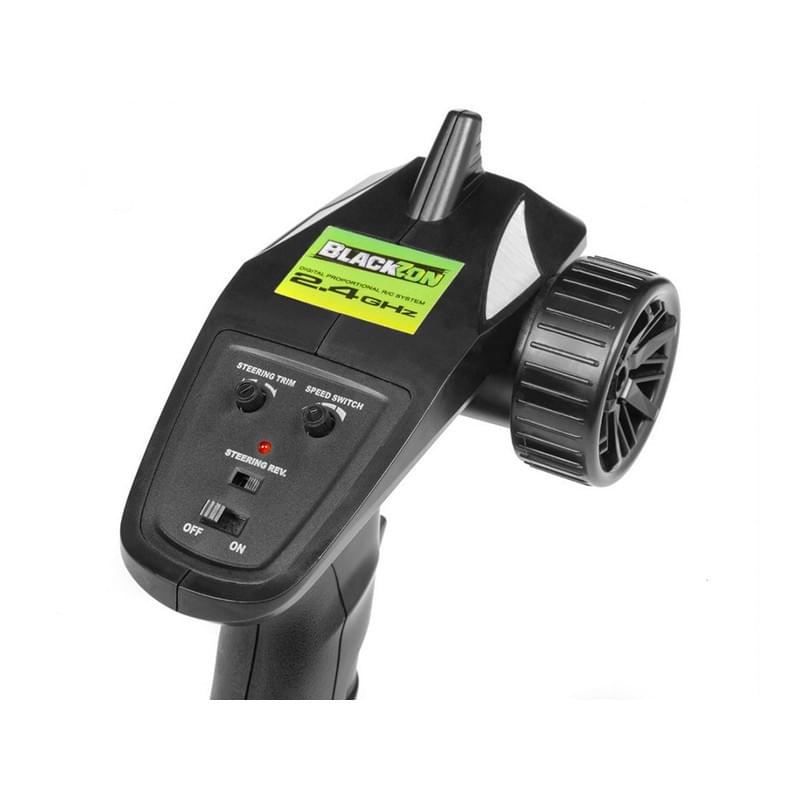 Truggy télécommandé 4WD Blackzon Slyder vert 1/16 RTR - 540102 - Breizh Modélisme.