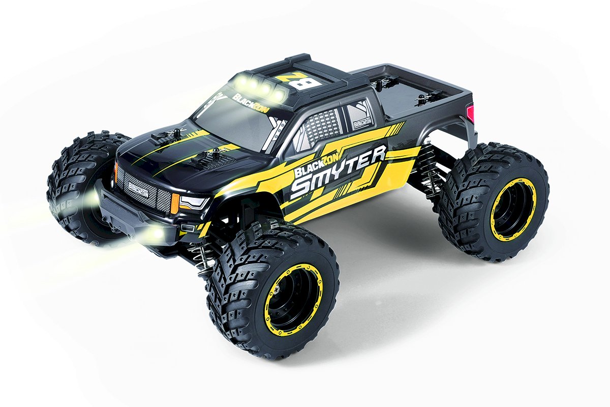 Voiture RC Blackzon Smyter MT XL avec leds 540225 - Breizh Modélisme.