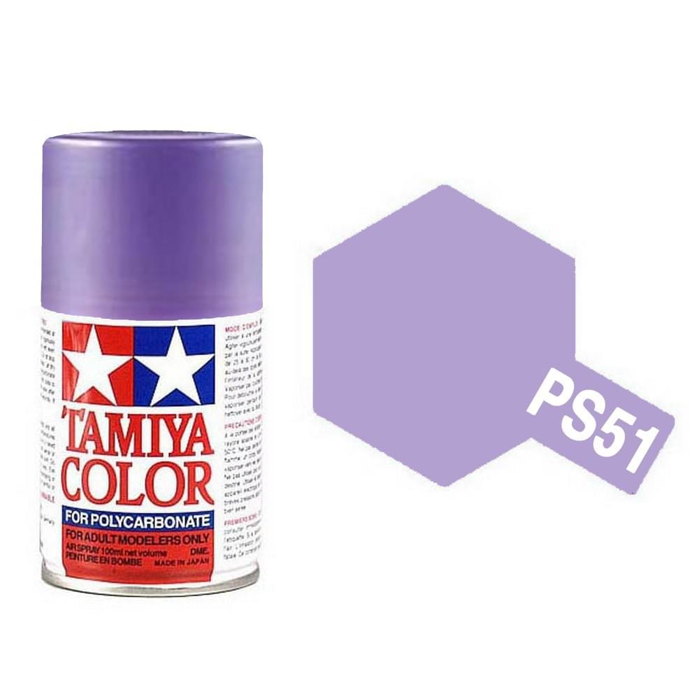 Peinture Lexan PS51 alu violet anodise - Tamiya 86051