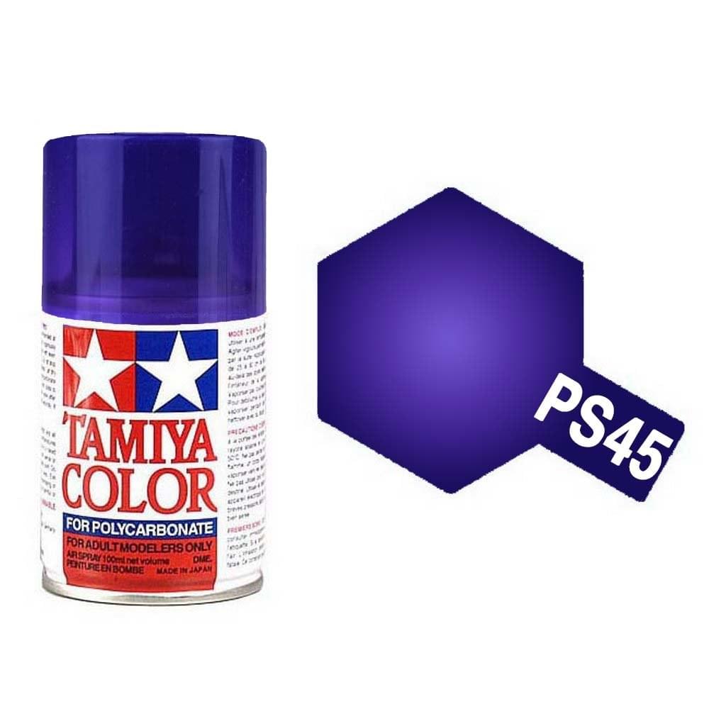 Peinture Lexan PS45 violet translucide - Tamiya 86045
