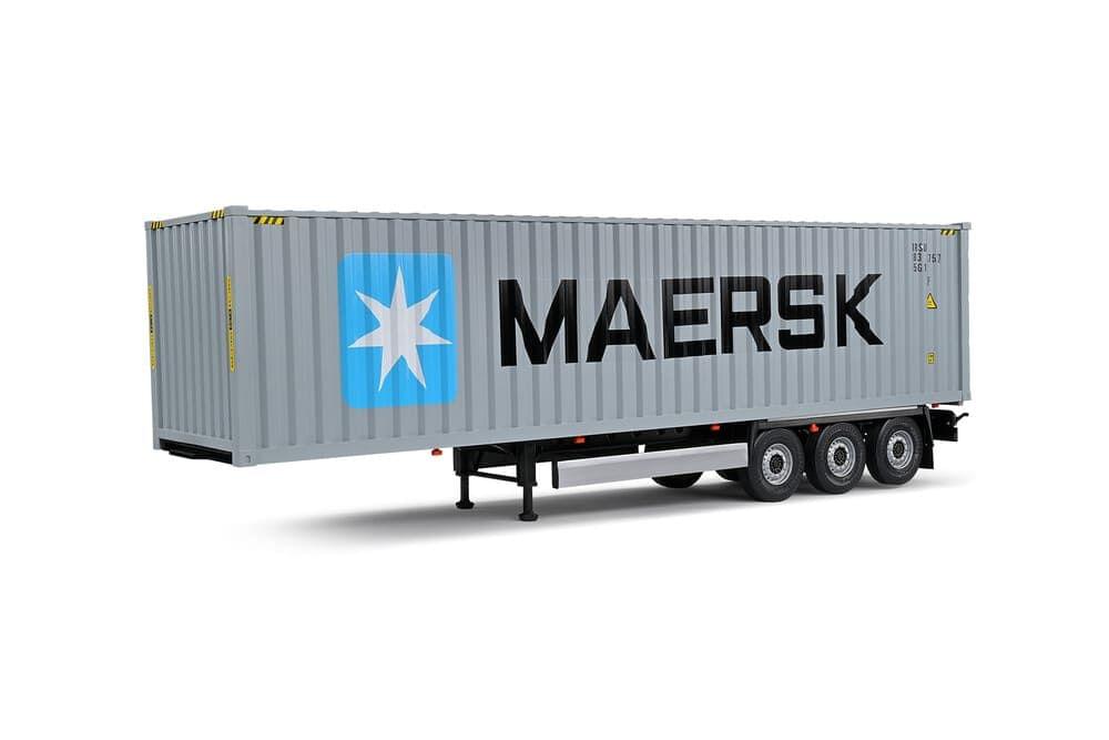 Solido S2400505 collection 1/24 Remorque conteneur Maersk