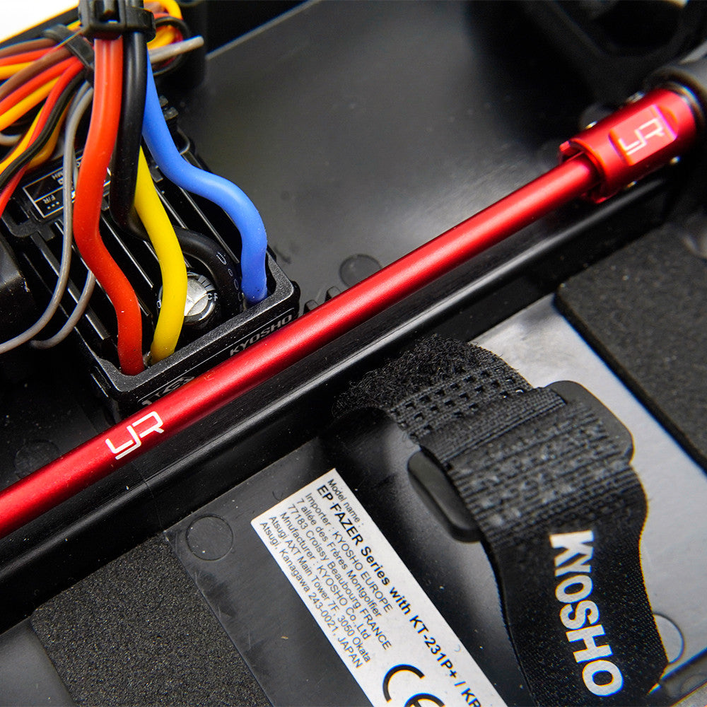 Arbre de transmission principal en aluminium pour Kyosho 1/10 Fazer Mk2 - Breizh Modélisme.