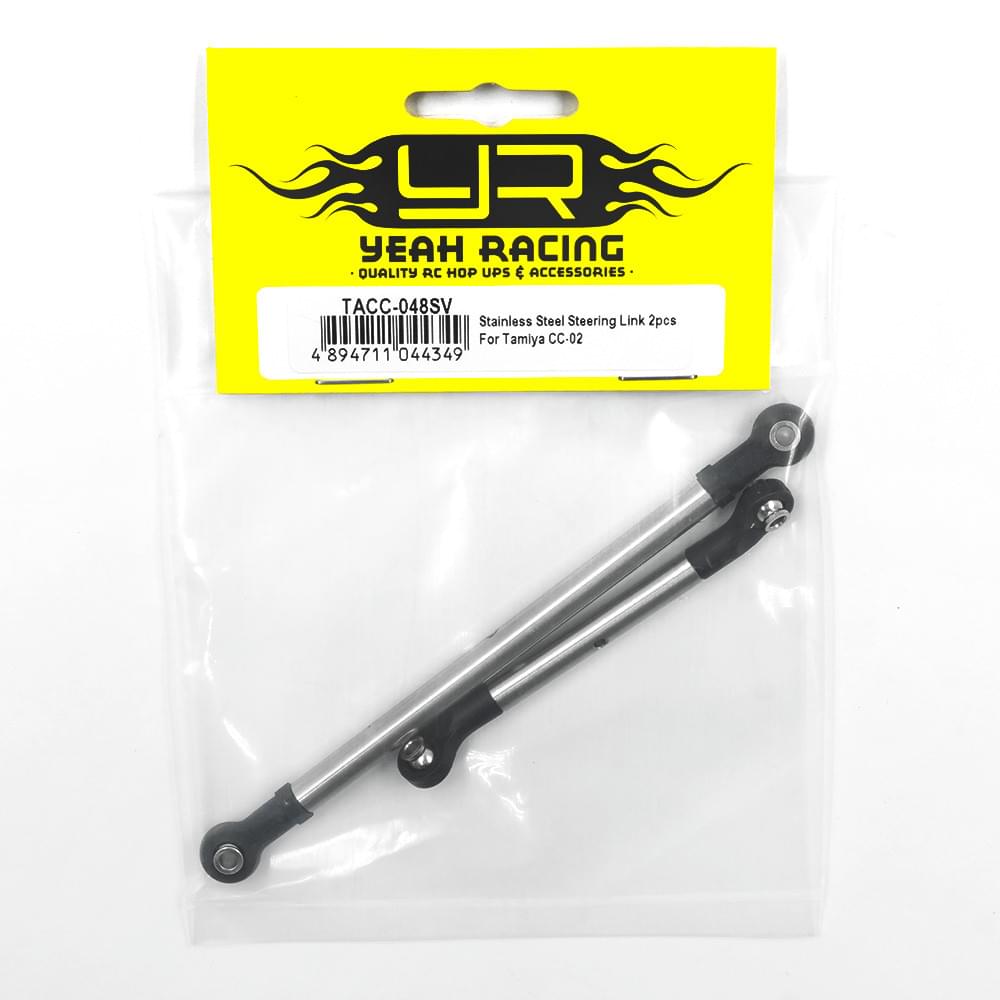 Biellettes de direction en acier pour Tamiya CC02 - Breizh Modélisme.