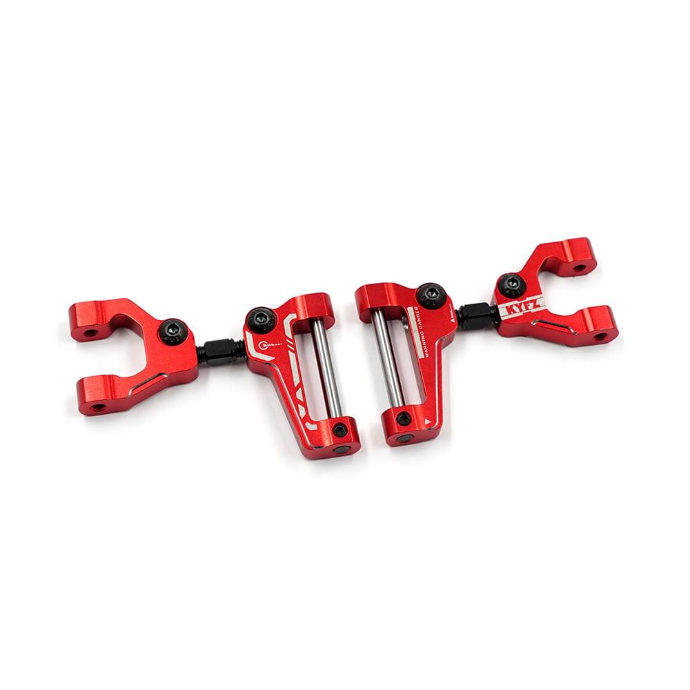 Ensemble de Bras oscillant, Bras oscillant en Aluminium Bras oscillant renforcé de Voiture RC Ensemble Fixe pièces de Rechange de Voiture RC pour 144001 1/14(Bleu