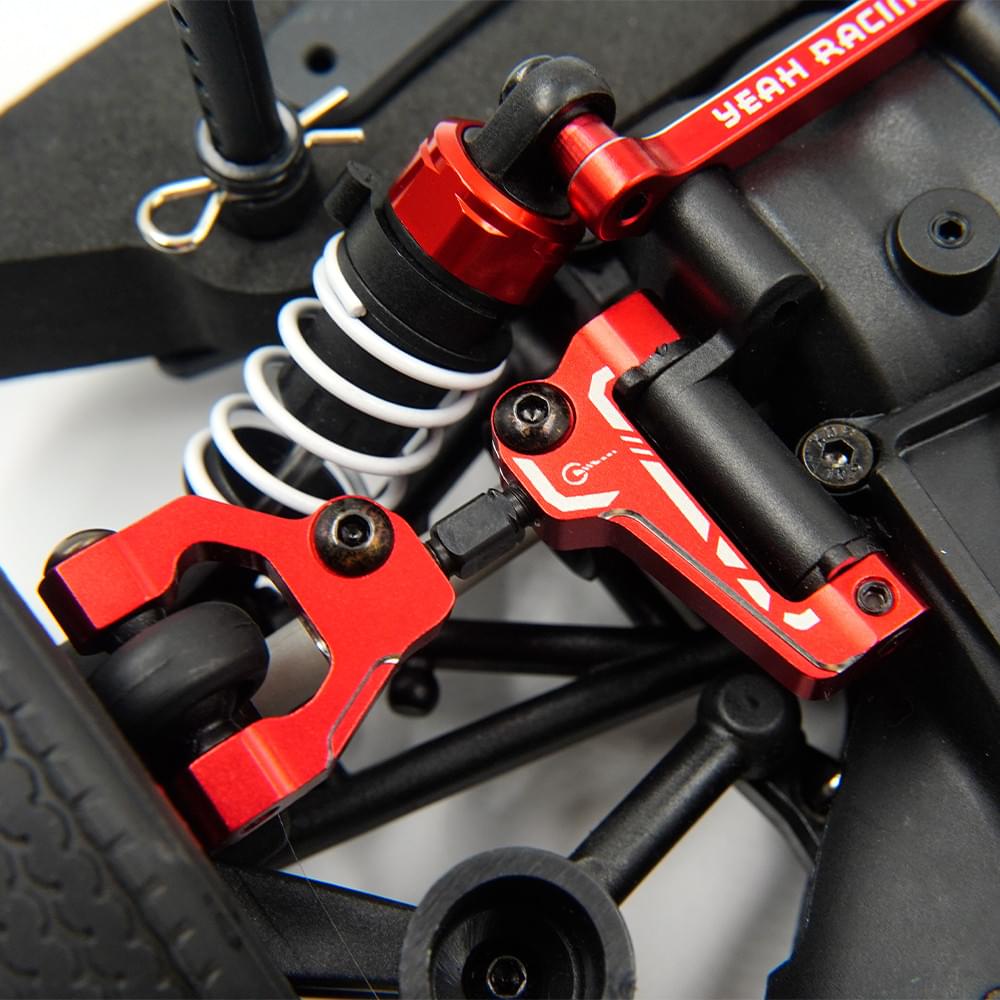 Ensemble de bras supérieurs avant en aluminium pour Kyosho 1/10 Fazer Mk2 - Breizh Modélisme.