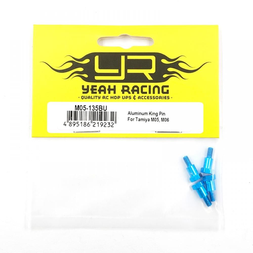 Goupille en aluminium pour Tamiya M05, M06 Yeah Racing - Breizh Modélisme.