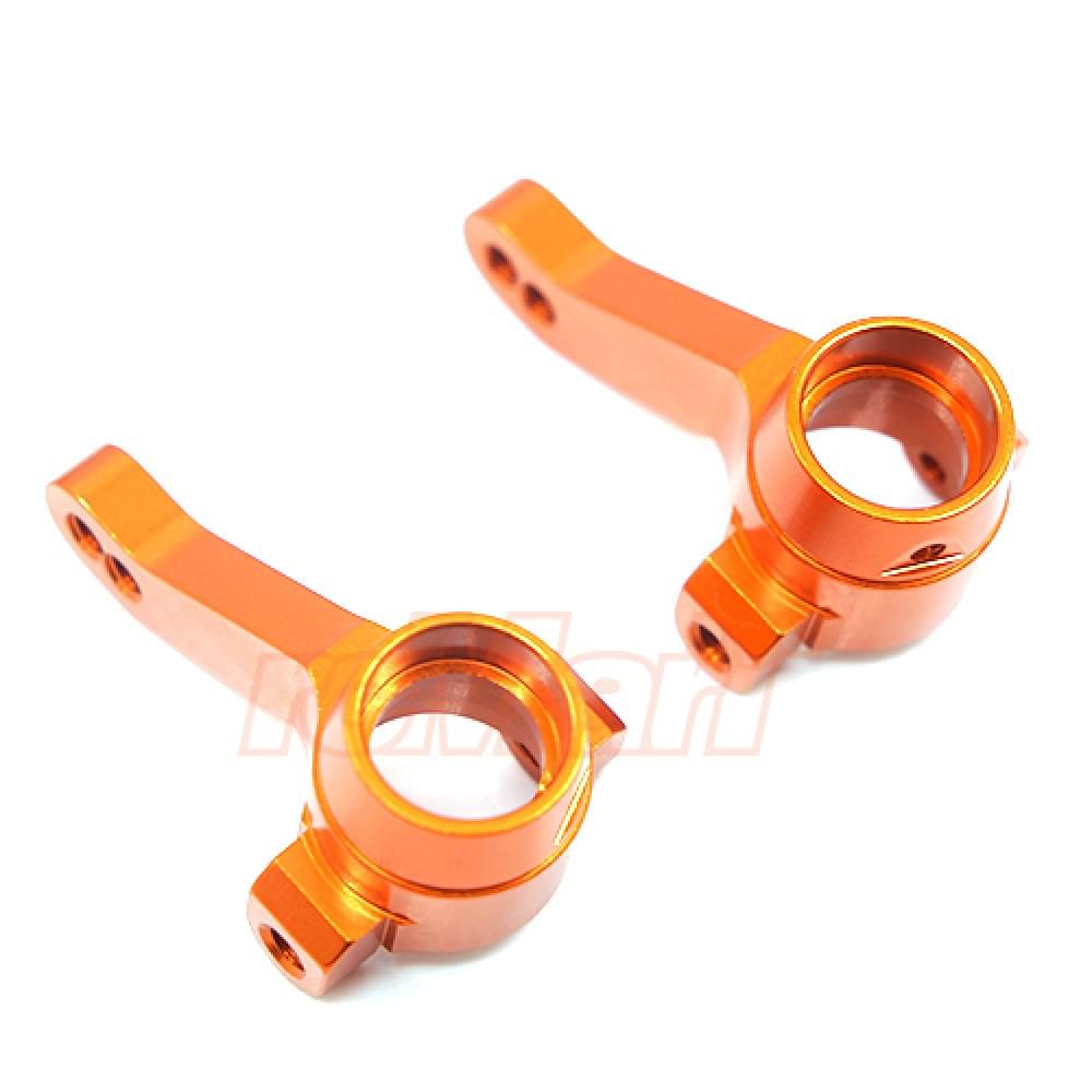 Jeu de bras d'articulation avant orange en aluminium pour HPI RS4 Sport 3 - Breizh Modélisme.