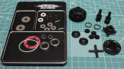 Jeu de différentiel d'engrenage 38T pour Tamiya M05 M06 Yeah Racing - Breizh Modélisme.