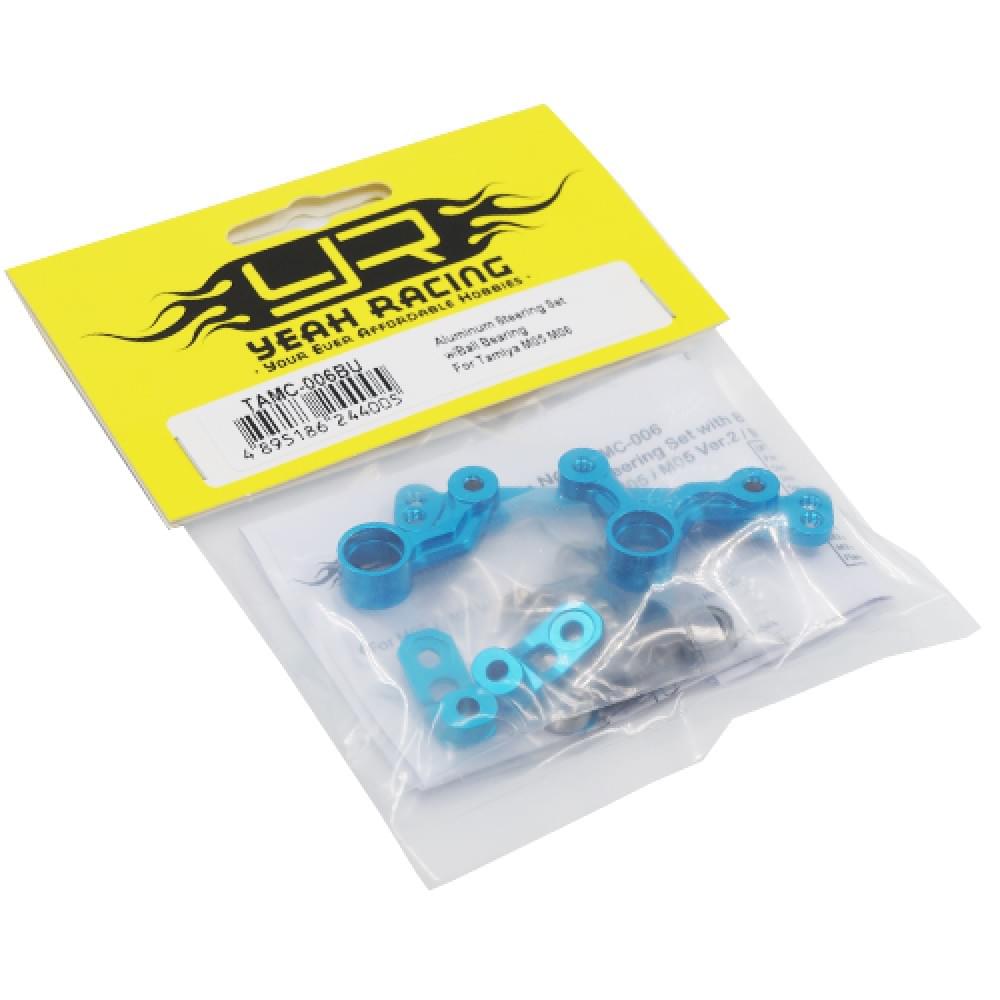 Jeu de direction en alu avec roulement à billes pour Tamiya M05 M06 Yeah Racing - Breizh Modélisme.