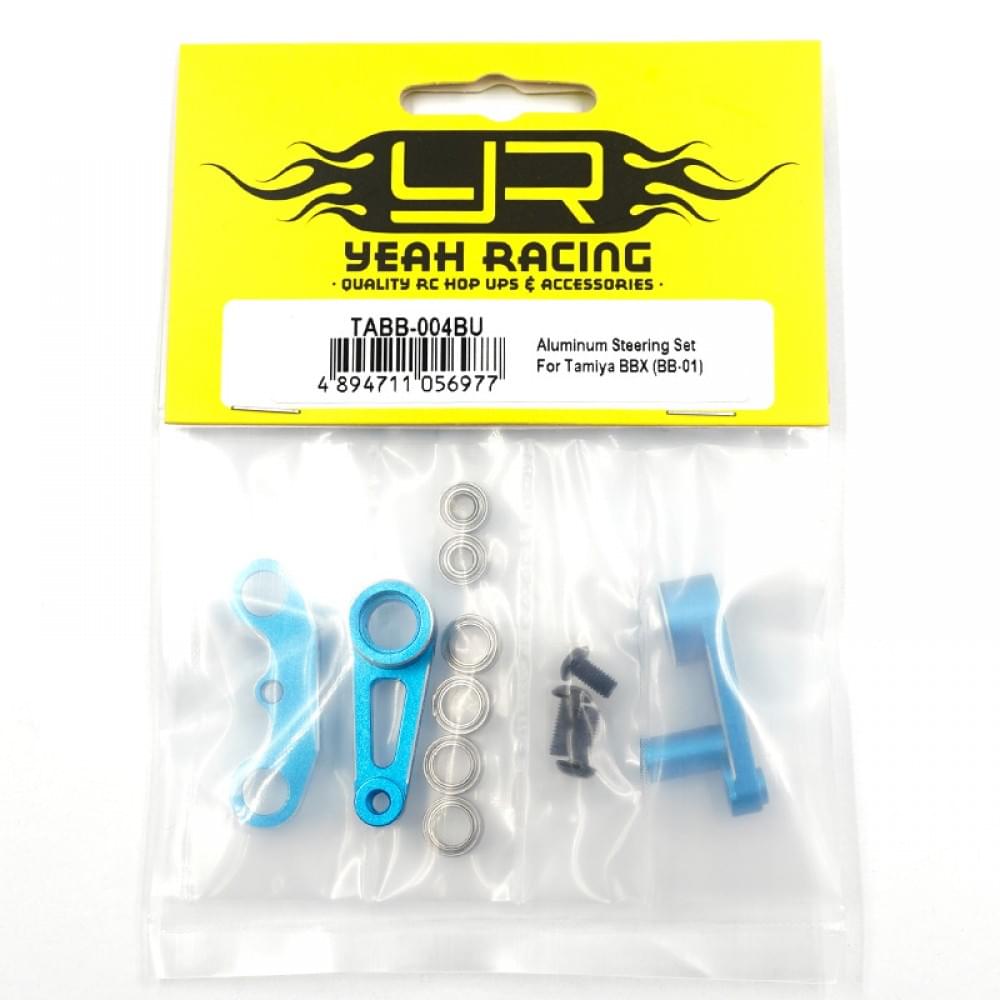 Jeu de direction en aluminium pour Tamiya BBX (BB-01) - Breizh Modélisme.