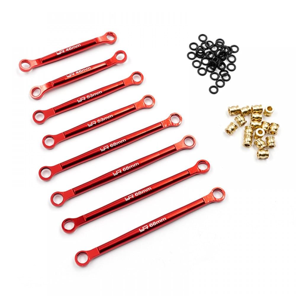 Jeu de maillons en aluminium pour TRX-4M Yeah Racing - Breizh Modélisme.