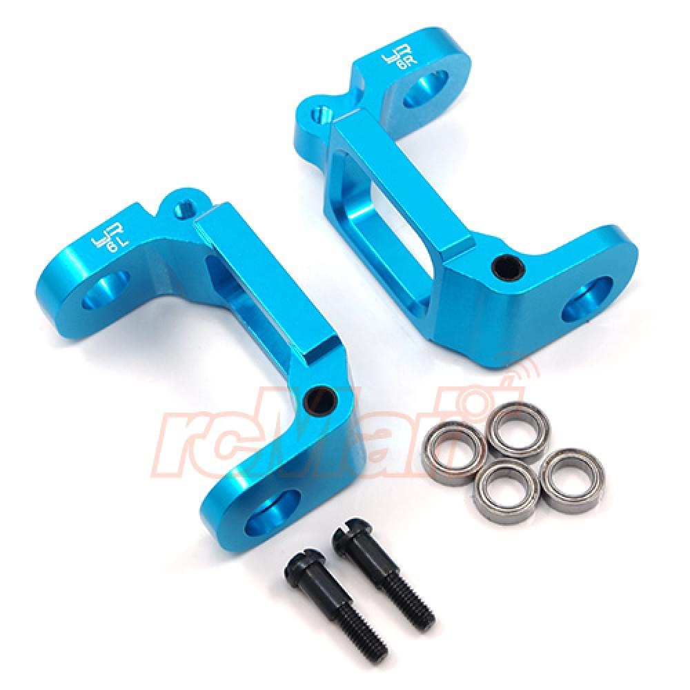 Jeu de roulements à billes en aluminium, moyeu C à 6 degrés pour Tamiya TT02B - Breizh Modélisme.