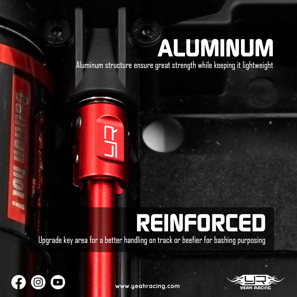 Joint d'arbre de transmission principal en aluminium pour Kyosho 1/10 Fazer Mk2 - Breizh Modélisme.