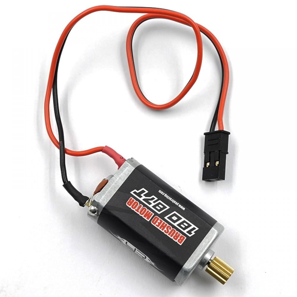 Moteur brossé 4M 180 87T avec pignon 11T pour Traxxas TRX-4M Yeah Racing - Breizh Modélisme.