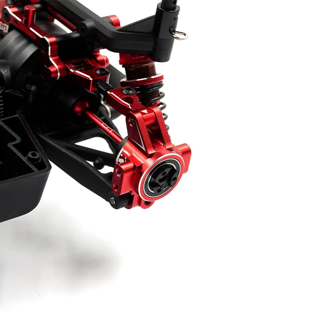 Moyeu arrière en aluminium pour Kyosho 1/10 Fazer Mk2 - Breizh Modélisme.