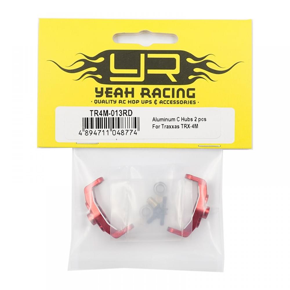 Moyeux C en aluminium 2 pièces pour TRX-4M Yeah Racing - Breizh Modélisme.
