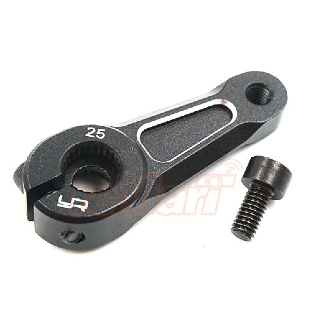 Palonnier alu Noir 23T / 25T Yeah Racing pour Traxxas TRX4 / TRX6 - Breizh Modélisme.