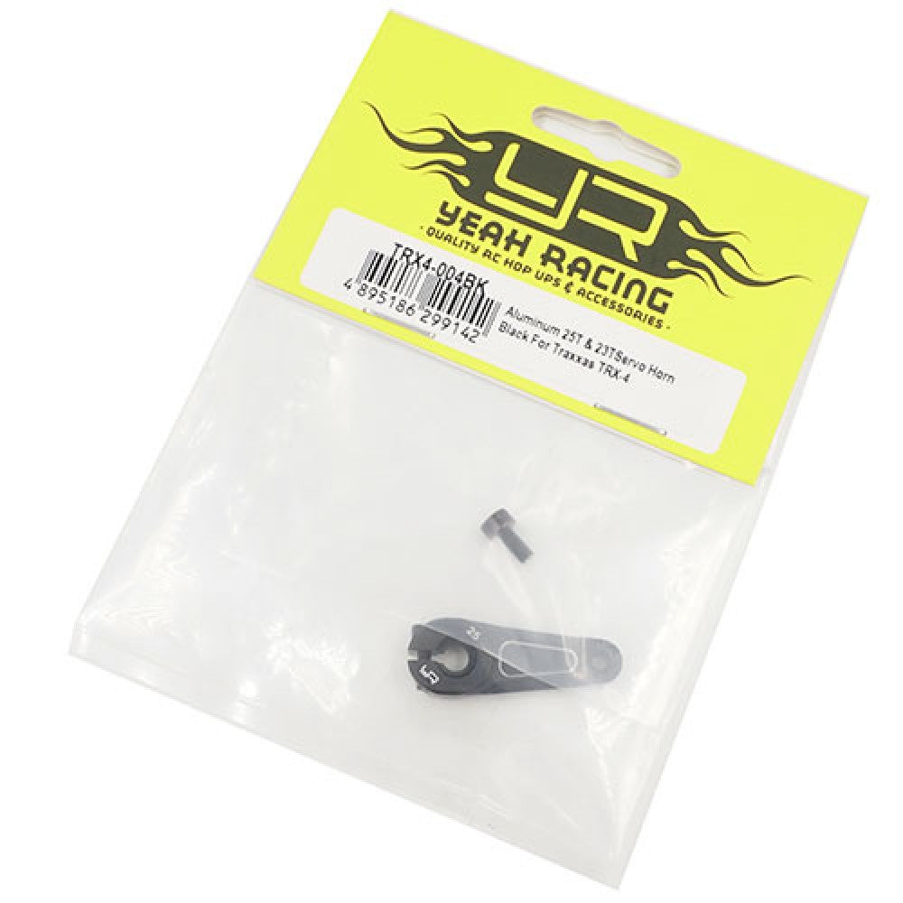 Palonnier alu Noir 23T / 25T Yeah Racing pour Traxxas TRX4 / TRX6 - Breizh Modélisme.