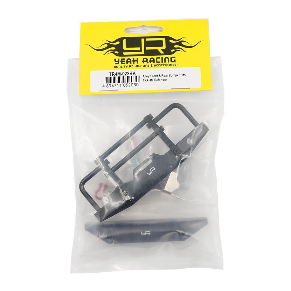 Pare choc Avant et Arrière Alu Traxxas TRX-4M 1/18 Defender - Breizh Modélisme.