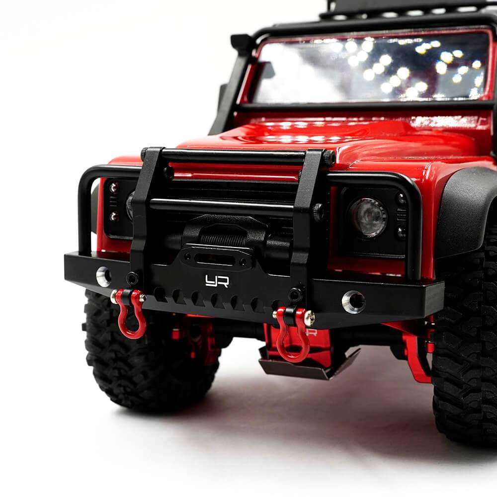Pare choc Avant et Arrière Alu Traxxas TRX-4M 1/18 Defender - Breizh Modélisme.
