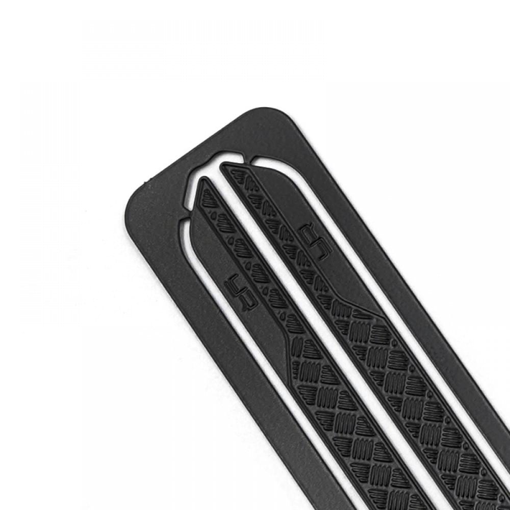 Plaque diamantée pour rails de roche en acier inoxydable pour TRX-4M Defender Bronco Yeah Racing - Breizh Modélisme.