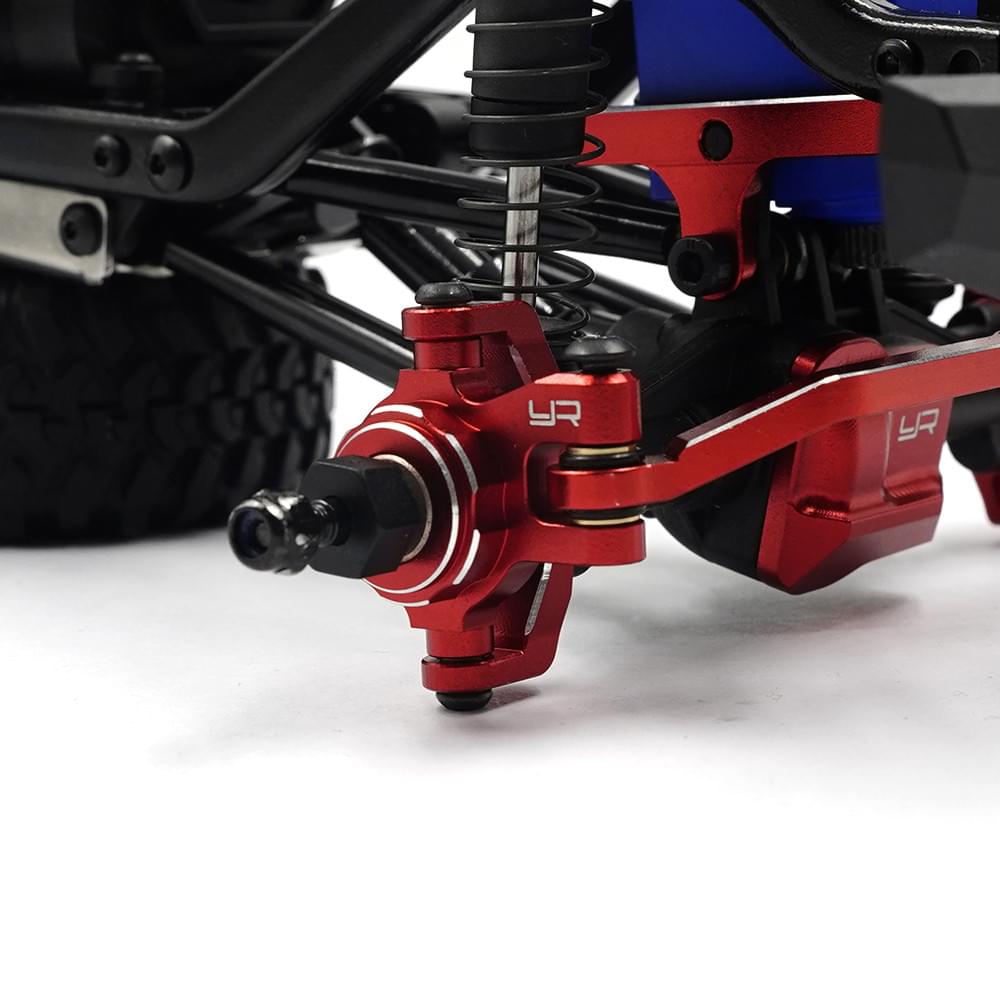 Porte-fusée de direction en aluminium 2 pièces pour TRX-4M Yeah Racing - Breizh Modélisme.