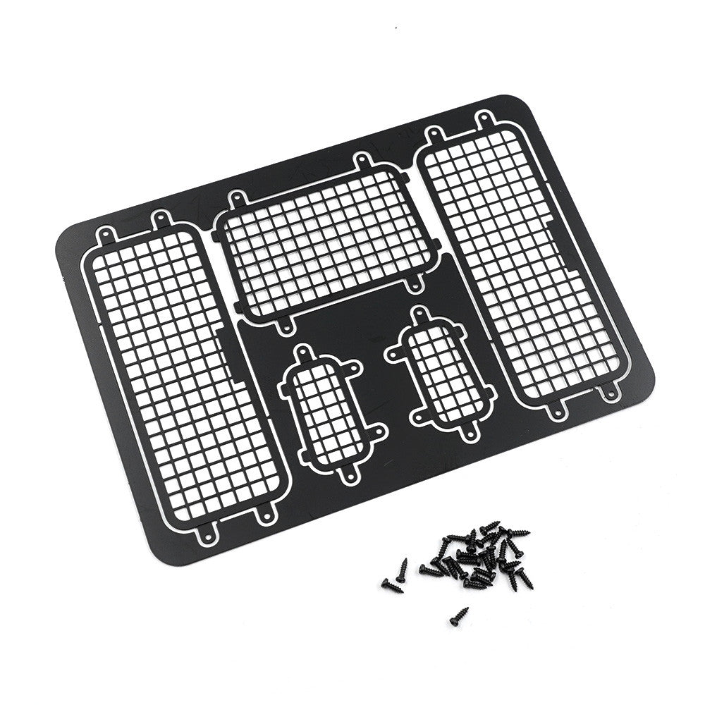 Protection de fenêtre en acier inoxydable pour Traxxas TRX-4M Defender Yeah Racing - Breizh Modélisme.