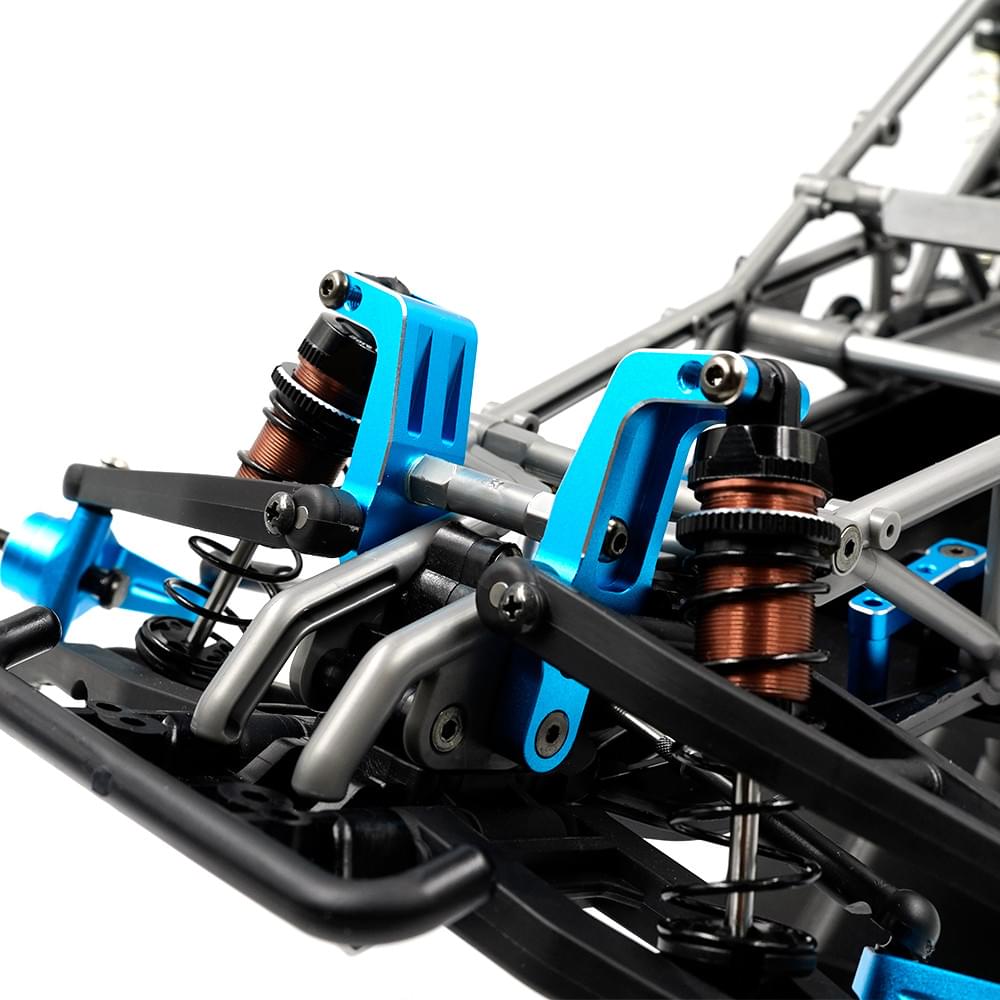 Support d'amortisseurs avant en alu, 2 pièces, pour Tamiya BBX (BB-01) - Breizh Modélisme.