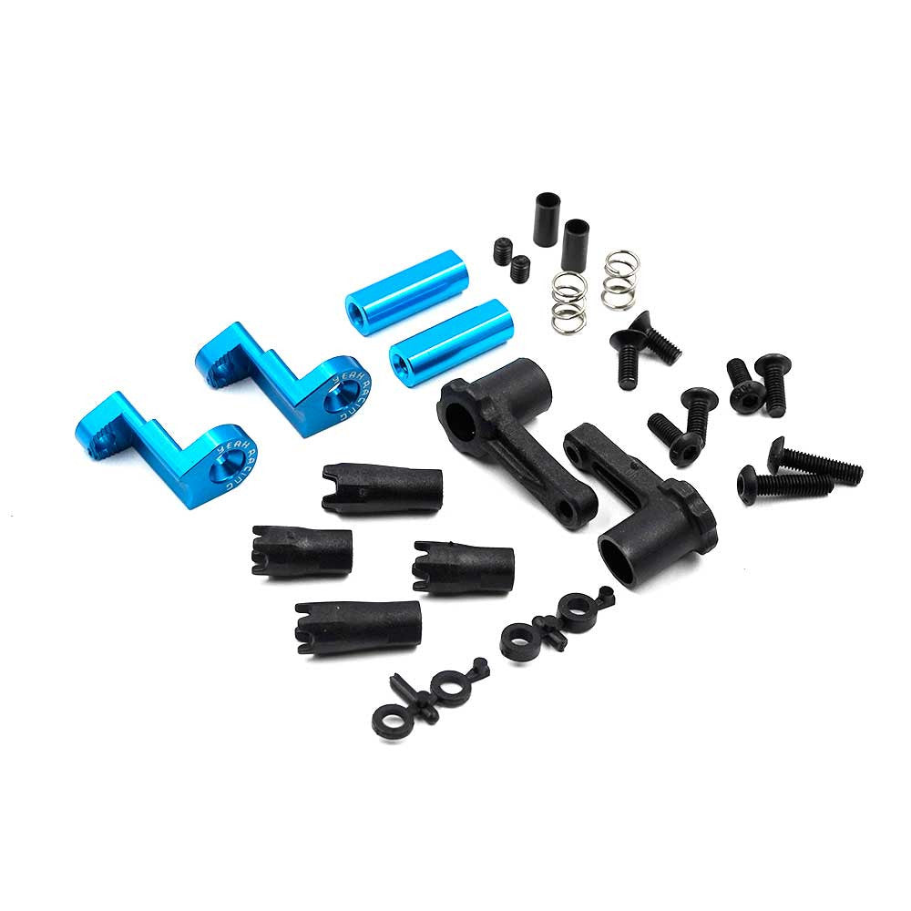 Support de batterie anti-ajustement en plastique aluminium 7075 pour Tamiya TT01 TT02 - Breizh Modélisme.