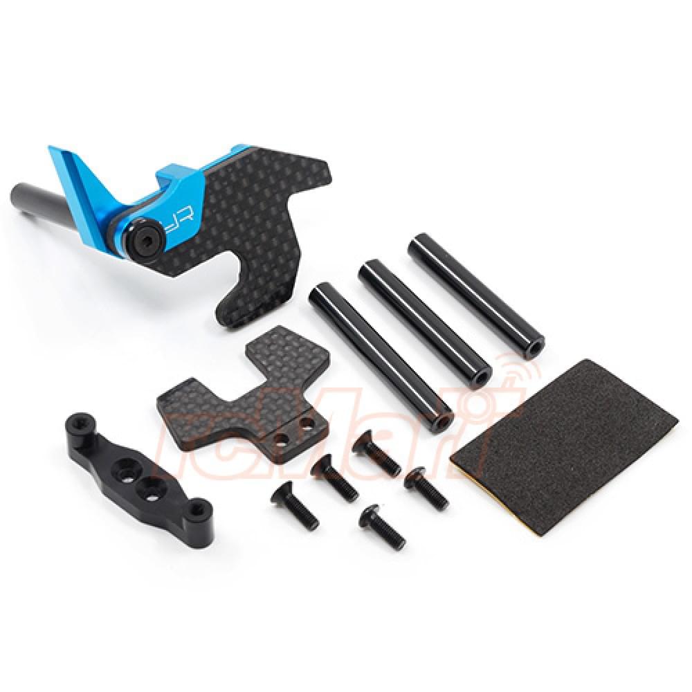 Support de batterie en aluminium et graphite pour Tamiya M05 Yeah Racing - Breizh Modélisme.
