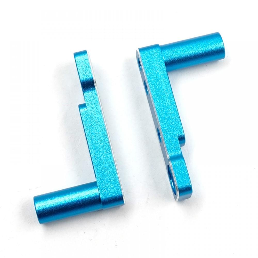 Support de servo en aluminium 2 pièces pour Tamiya BBX (BB-01) - Breizh Modélisme.