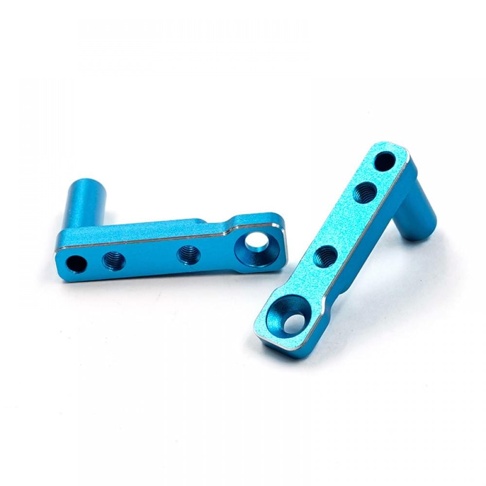 Support de servo en aluminium 2 pièces pour Tamiya BBX (BB-01) - Breizh Modélisme.