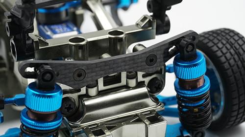 Supports d'Amortisseurs carbone Avant et arrière pour Tamiya M05 Yeah Racing - Breizh Modélisme.