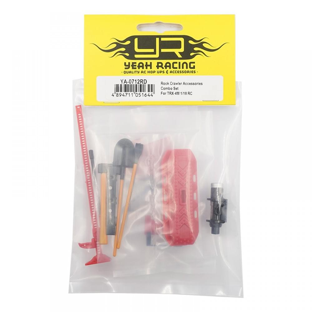 Yeah Racing Lot d'accessoires pour crawler 1/18 - 1/16 TRX4M - Breizh Modélisme.