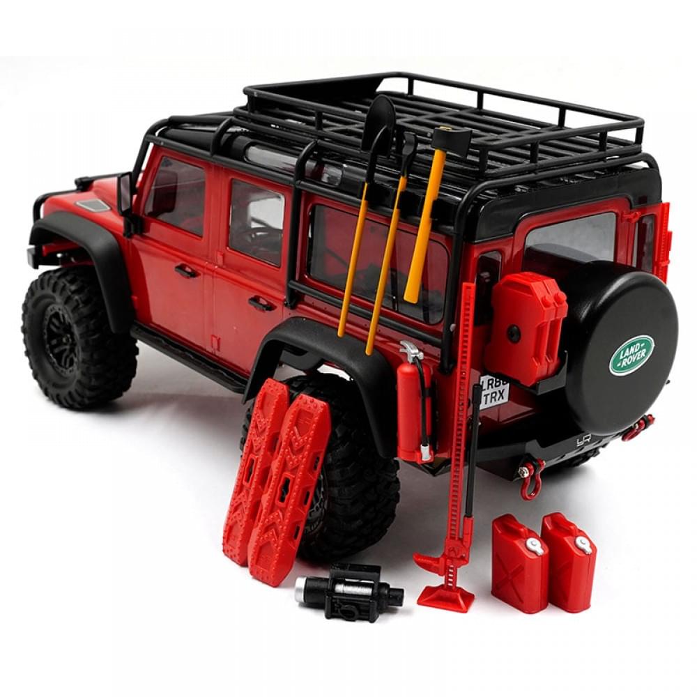 Yeah Racing Lot d'accessoires pour crawler 1/18 - 1/16 TRX4M - Breizh Modélisme.